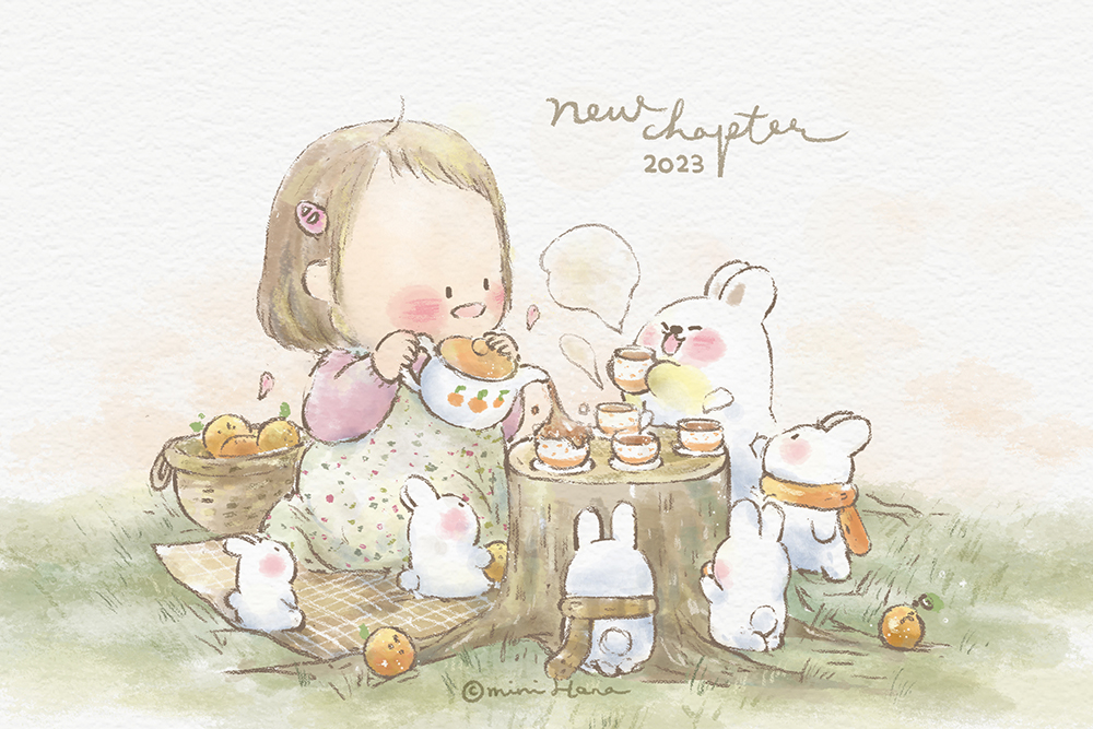 女孩和兔兔們的下午茶